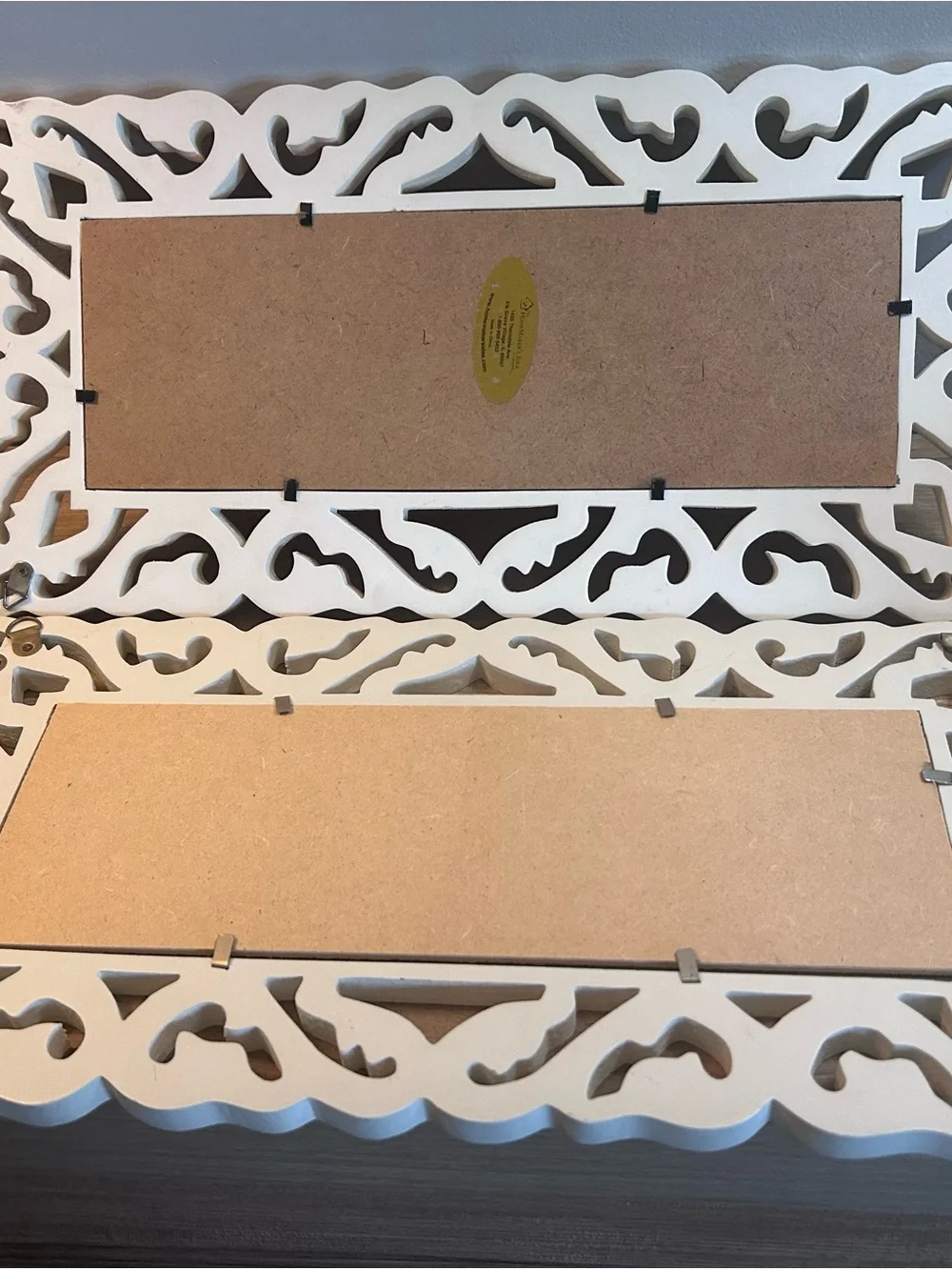 Vintage decorative double